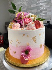 beany pink white flowers