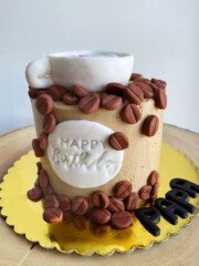 cake cappuccino cup