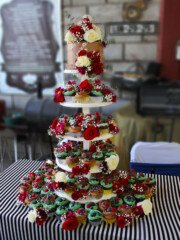 mesa boda dulce y milton