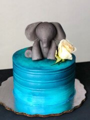 pastel elefante