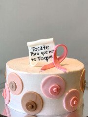pastel mes cancer seno