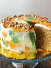 pastel pumpkin y especias