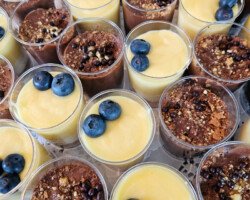 Vanilla and Chocolate Dessert Cups Vanilla and Chocolate Dessert Cups