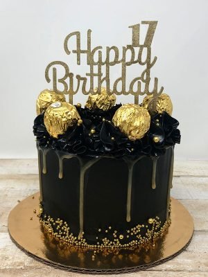 Ferrero Rocher birthday cake